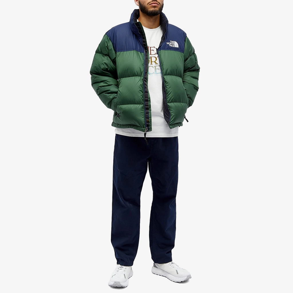 The North Face Men's 1996 Retro Nuptse Jacket Pine Needle/Summit Navy
